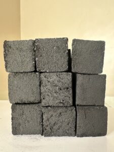 Coconut Charcoal Briquette Cube